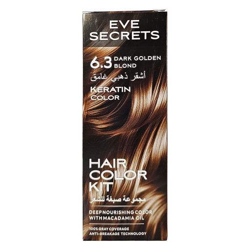 صبغ شعر إيف سيكرتز 6.3 EVE SECRETS HAIR COLOR 6.3