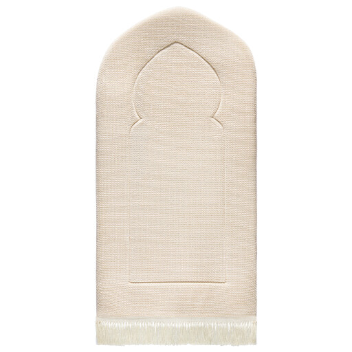 سجادة صلاة سادة ساند Sand Arched Plain Prayer Mat
