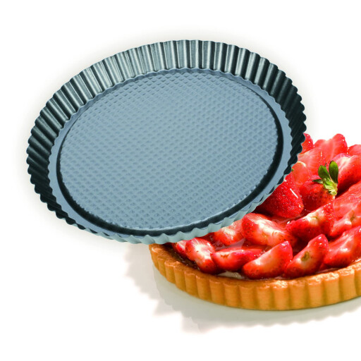 ‎قالب تارت وكيش بيدريني احترافي غير لاصق إيطالي عالي الجودة High-quality, professional, non-stick Italian Pedrini tart and quiche mold