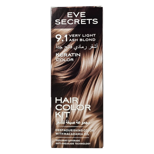 صبغ شعر إيف سيكرتز 9.1 EVE SECRETS HAIR COLOR 9.1