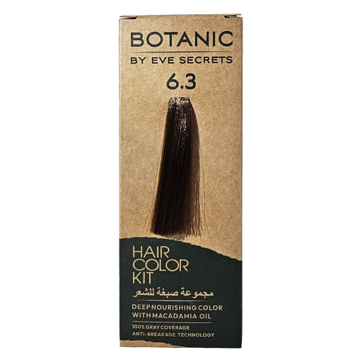 صبغ شعر بوتانيك من إيف سيكرتز 6.3 BOTANIC HAIR COLOR BY EVE SECRETS 6.3