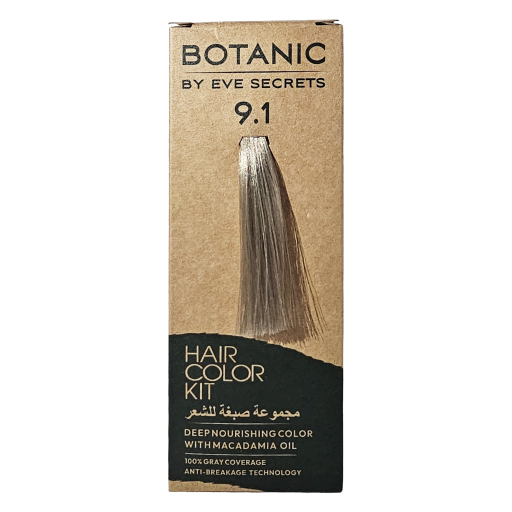 صبغ شعر بوتانيك من إيف سيكرتز 9.1 BOTANIC HAIR COLOR BY EVE SECRETS 9.1