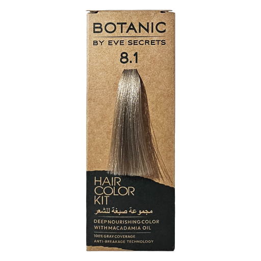 صبغ شعر بوتانيك من إيف سيكرتز 8.1 BOTANIC HAIR COLOR BY EVE SECRETS 8.1