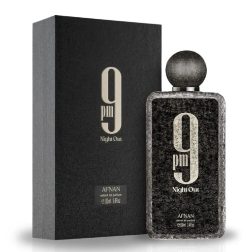 عطر ناين بي إم نايت آوت اكستريت دي بارفيوم للجنسين 100 مل Afnan 9PM Night Out Extrait De Parfum Unisex Perfume