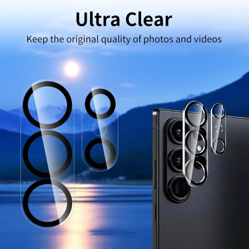 لصقة حماية عدسة الكاميرا سامسونج كلاكسي أس 26 ألترا Samsung Galaxy S26 Ultra Camera Lens Protector