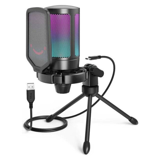 fifine Fifine Ampligame A6 Rgb Usb Mic