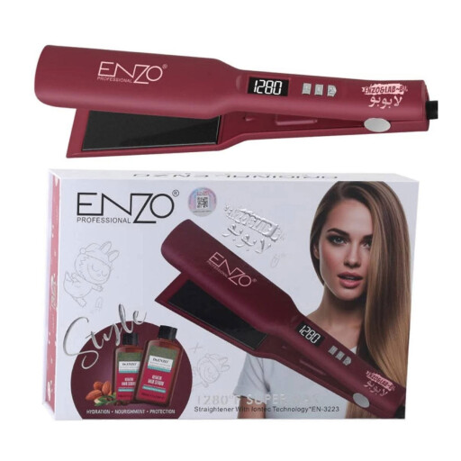 ENZO Professional Labubu Digital Hair Straightener 1280W
