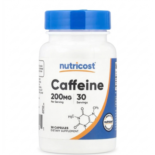 كافاين ٢٠٠ ملغ ٣٠ كبسولة Caffeine 200 mg 30 cap
