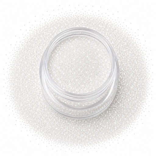 Glitter Laser Effect – KC1100 Transparent White كلتر لامع – KC1100 أبيض شفاف