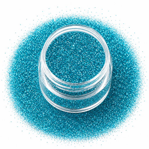 كلتر لامع – KC714 أزرق تركواز Glitter Laser Effect – KC714 Turquoise Blue