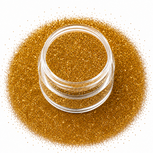 كلتر لامع – KC401 برتقالي ذهبي Glitter Laser Effect – KC401 Golden Orange