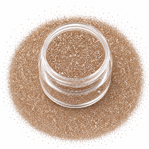 كلتر لامع – KC212 بيج شامبانيا Glitter Laser Effect – KC212 Champagne Beige