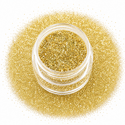 كلتر لامع – KC211 ذهبي فاتح Glitter Laser Effect – KC211 Light Gold