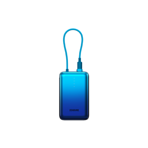 شاحن طوارئ سعة 20 الف ملي امبير 30 واط كيبل تايب سي مدمج Zendure SuperMini Pro 20,000 mAh With Type-C Cable
