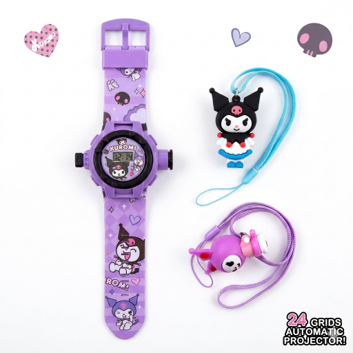 ساعة كورومي للأطفال مع بروجكتر ضوئي تفاعلي Koromi Kids Clock with Interactive Projector