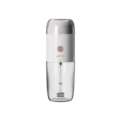 ليبرسو مطحنة قهوة ومخفق حليب 2 في 1 LePresso 2 in 1 Coffee Grinder & Milk Frother