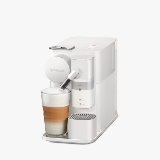 لاتيسما ون ابيض + شريطين كبسولات قهوة نسبريسو - تشكيلة عشوائية Lattisma One white + 2 Nespresso Coffee Capsule Sleeves – Random Selection