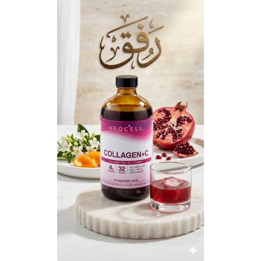 سائل كولاجين الرمان مع فيتامين سي NeoCell Collagen + C