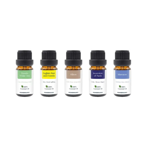 سيت زيوت عطرة - 5 قطع 10 مل  فاخر العطر التوقيعي Essential Oil Set: 5 Fragrance Oils 10ml