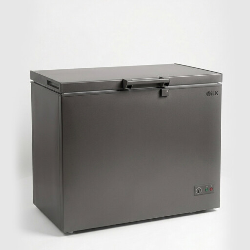 مجمدة ئيلك تركي 14 قدم سلفر iLK Chest Freezer - 14 Feet - Silver.
