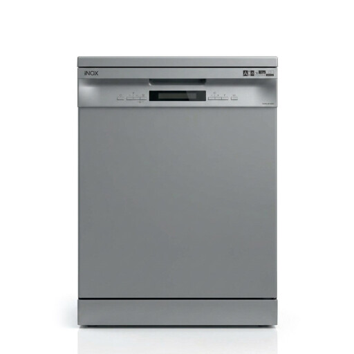 غسالة صحون إينوكس - ١٤ فرد - فضي. INOX Dishwasher - 14 Place Settings - Silver.