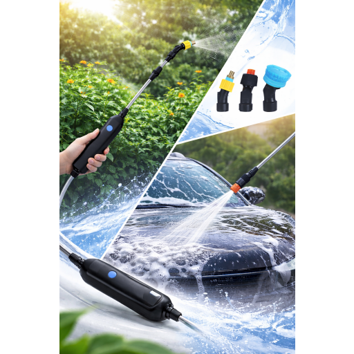 مرش ماء قابل للشحن خفيف وسهل الاستخدام. Rechargeable water sprayer, lightweight and easy to use.