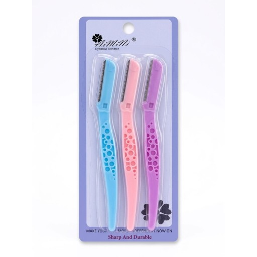 سيت شفرات للحواجب 3 قطع Eyebrows Razor 3 Pcs Set