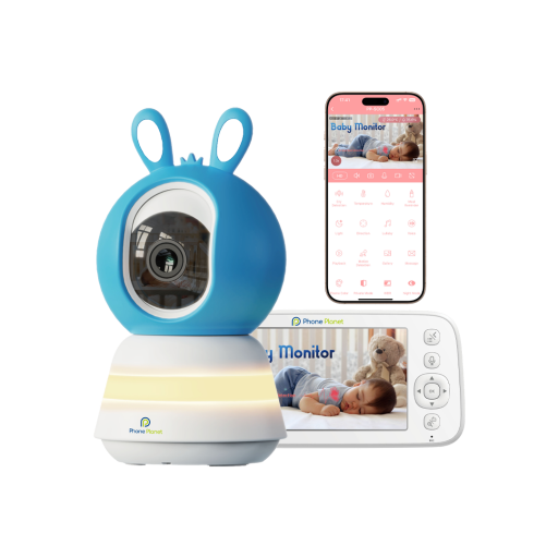 phoneplanet Phoneplanet Baby Monitor 5-inch Hd Digital Video Audio 5 inch