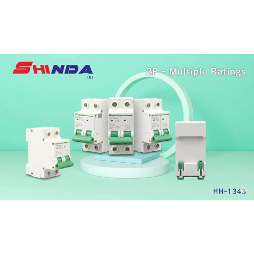 جوزة كهربائية مزدوجة Double-Pole Circuit Breaker