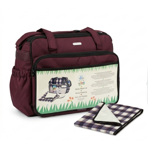 حقيبة ماروني مستلزمات اطفال Maroon baby bag