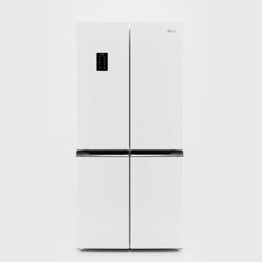 ثلاجة ئيلك تركي اربعة ابواب هوائي 531 لتر ابيض iLK Four-Door Refrigerator - White.