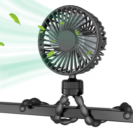 مروحة صغيرة Koopao المحمولة المرنة متعددة الاستخدامات الأنيقة Koopao Mini Portable Fan: Flexible, Versatile, Stylish