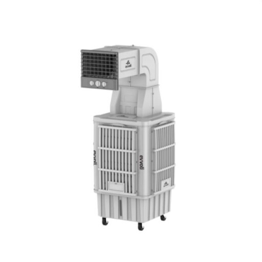 مبردة هواء دكت من ايفولي   بسعة 78 لتر كبيرة Air Cooler - EVACD-H50