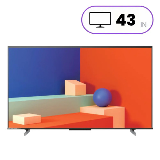 تلفزيون هايسنس 43A65K مقاس 43 بوصة 4K Google TV سمارت Hisense 43A65K 43-Inch 4K Google Smart TV