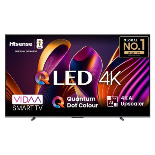 شاشة هايسنس 100 بوصة QLED 4K سمارت VIDAA 100Q7N Hisense 100 Inch QLED 4K VIDAA Smart TV 100Q7N
