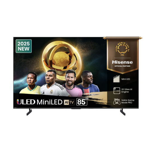 تلفزيون - 85 بوصة - فور كي ألترا إتش دي - ميني ليد كيو إل إي دي - 144 هرتز - هايسنس 85U7Q Television - 85 Inch - 4K Ultra HD - Mini-LED QLED - 144Hz VRR - Hisense 85U7Q