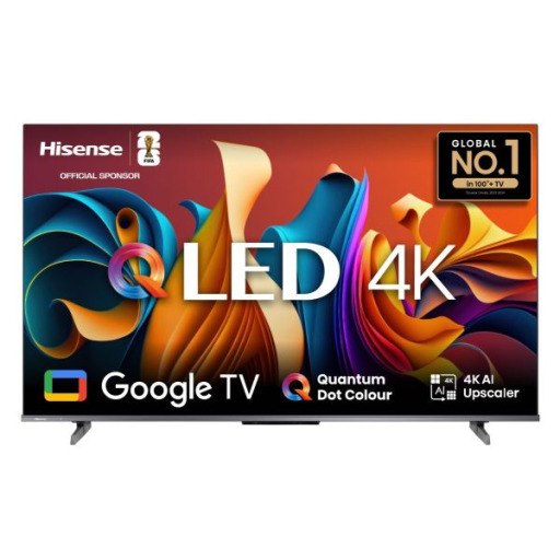 شاشة هايسنس 85 بوصة QLED 4K سمارت Google TV 85Q6N Hisense 85 Inch 4K QLED Smart Google TV 85Q6N