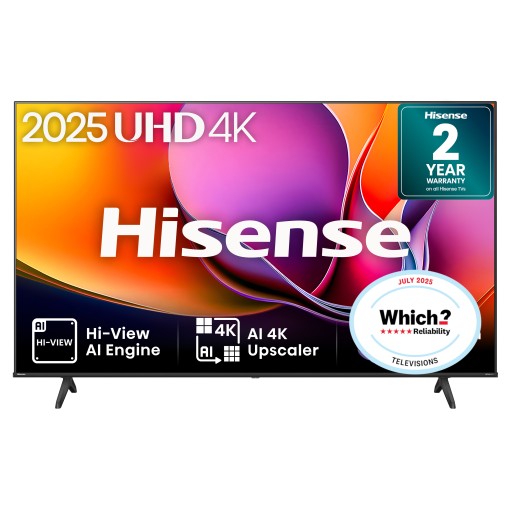 تلفزيون هايسنس 43 إنش 4K UHD سمارت مع Dolby Vision ونظام VIDAA 43-Inch 4K UHD Smart TV with Dolby Vision & VIDAA OS