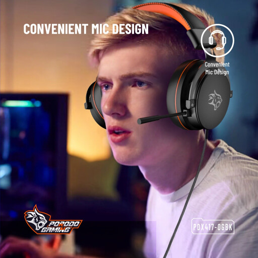 سماعة بورودو للألعاب PDX417 RGB 7.1 Porodo Gaming PDX417 RGB 7.1 Surround Headset