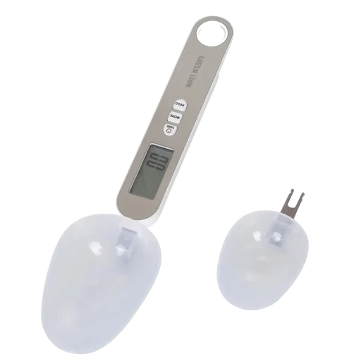 ملعقة قياس وميزان رقمي ذكي من "جرين ليون" Green Lion Digital Spoon Scale - Silver