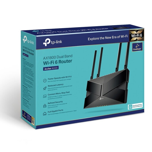 راوتر تي بي لينك آرتشر AX23 (واي فاي 6) TP-Link Archer AX23 AX1800 Wi-Fi 6 Router