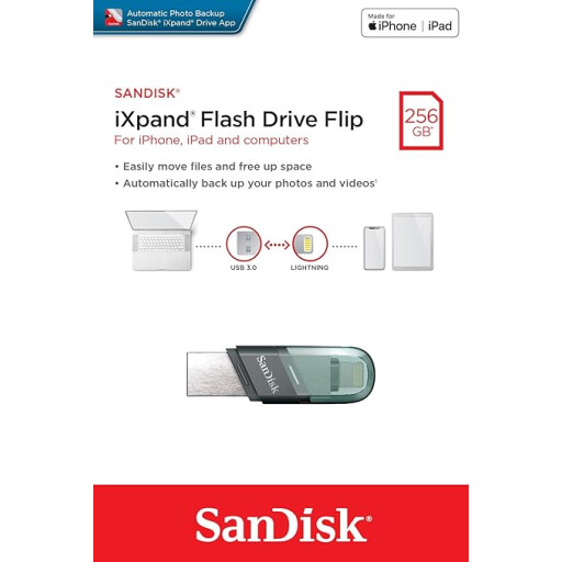 SanDisk SanDisk Ixand Flash Drive Flip 256GB