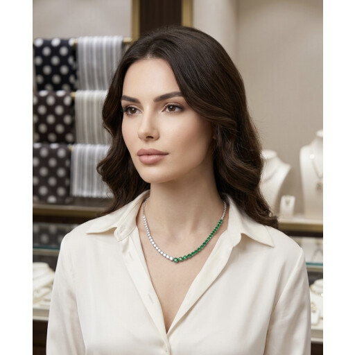 عقد زاركون نسائي Women's Zircon Necklace