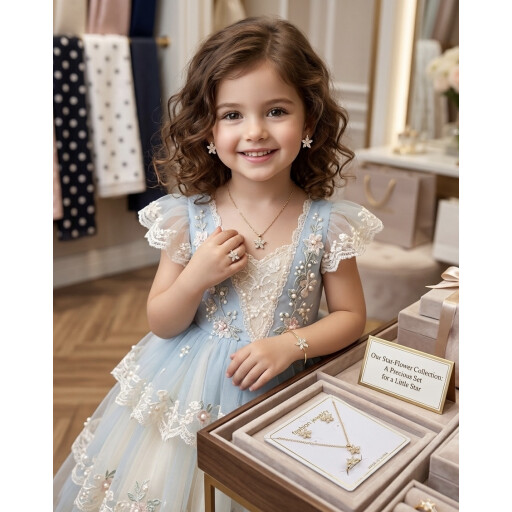 سيت زاركون للاطفال Zircon children's set