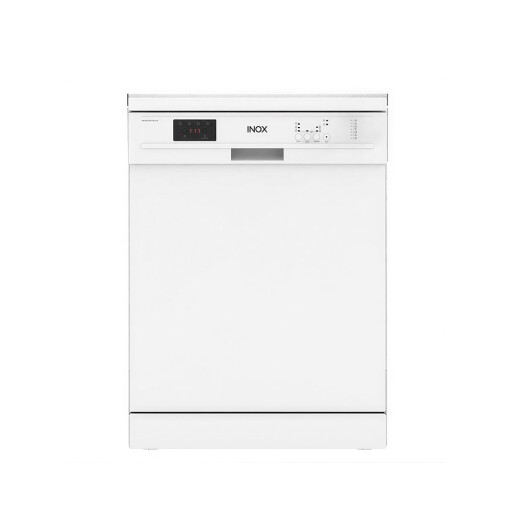غسالة صحون إينوكس 60 سم - أبيض INOX Free Standing Dishwasher 60cm - White