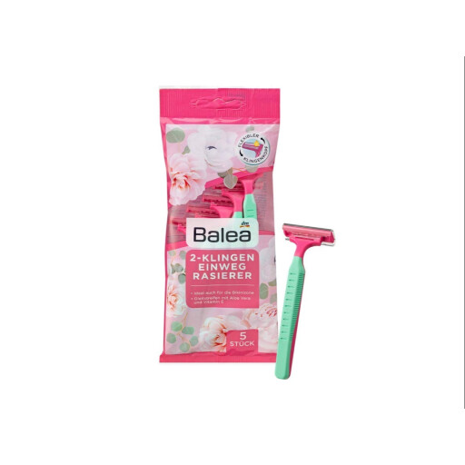 شفرات حلاقة باليا النسائية الثنائية Balea 2-Blade Disposable Razors
