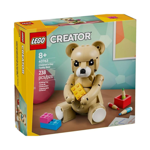 ليجو® ٤٠٧٦٣ كرييتور الدب اللعبة بمناسبة يوم الطفل LEGO® 40763 Creator Children's Day Teddy Bear