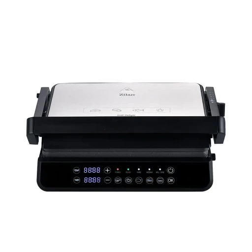 شواية رقمية وصانعة سندويشات Digital Grill & Sandwich Maker