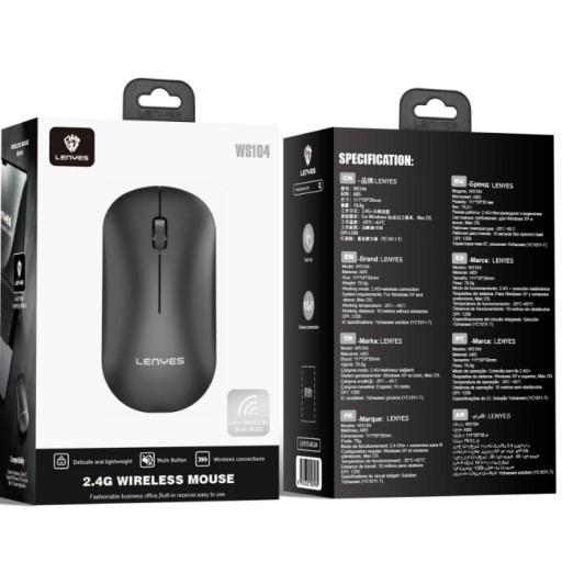 لين ييس Lenyes WS104 Wireless Mouse