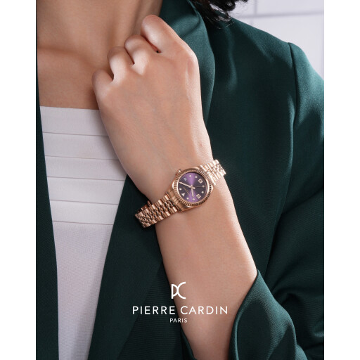 ساعة نسائيه من بيير كاردان الفرنسيه Pierre cardin watch